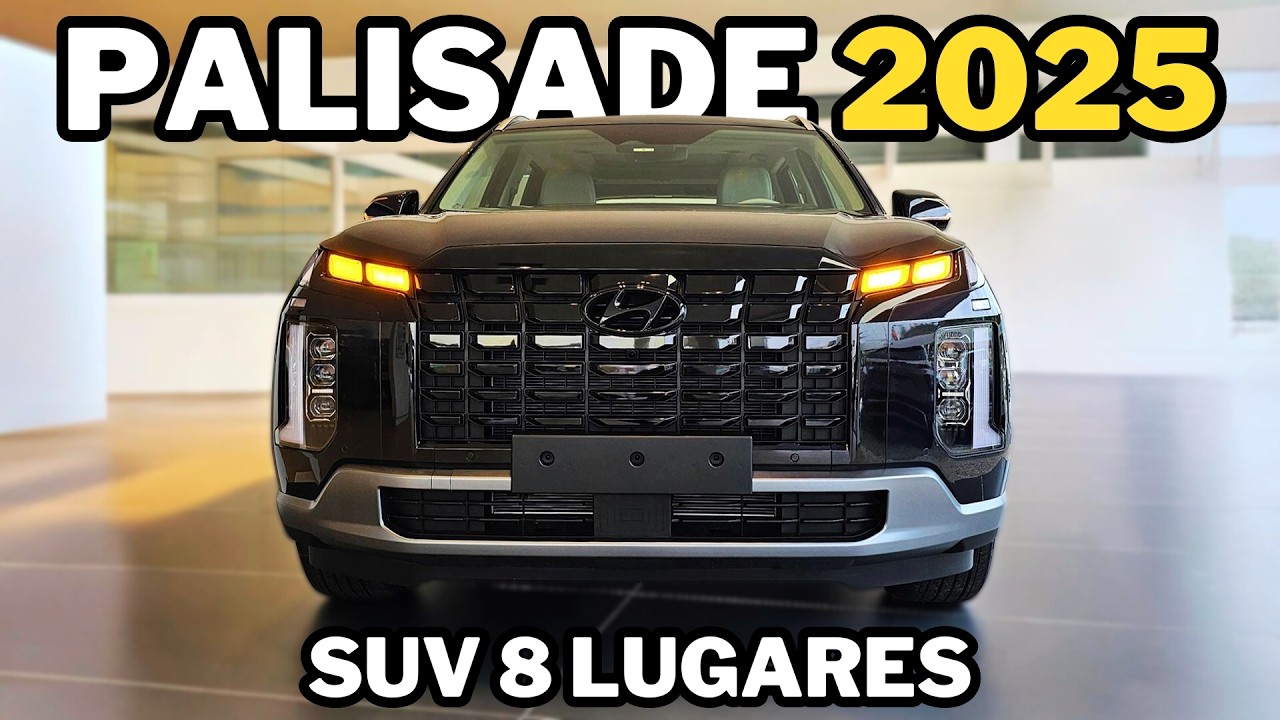 Novo Hyundai Palisade 2025 chegou com preço de SW4 e PAJERO SPORT 2025!