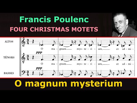 Francis Poulenc - O magnum mysterium (Ensemble vocal Les Métaboles)