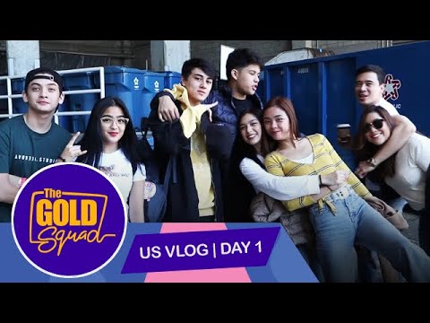 1ST DAY SA U.S. WITH KATHRYN, PIOLO, INIGO, MAYWARD AND MORE FOR ASAP BAY AREA | The Gold Squad Video