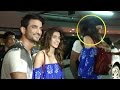 Kriti Sanon KISSES BF Sushant Singh Rajput At Mumbai Airport
