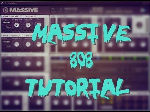 How To Make 808 Bass In Native Instruments Massive (Sound Design Tutorial)