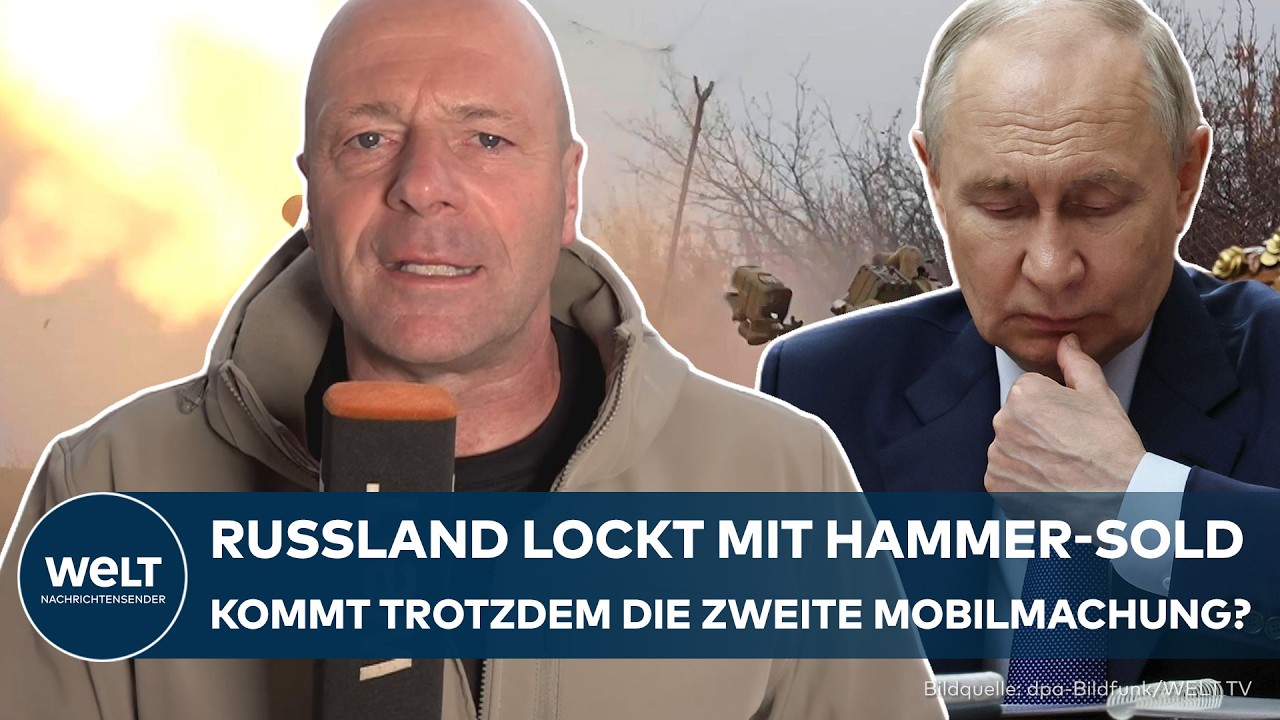 ANGEBOT DES KREMLS: Russland lockt mit Hammer-Sold! – Kommt trotzdem die zweite Mobilmachungswelle?
