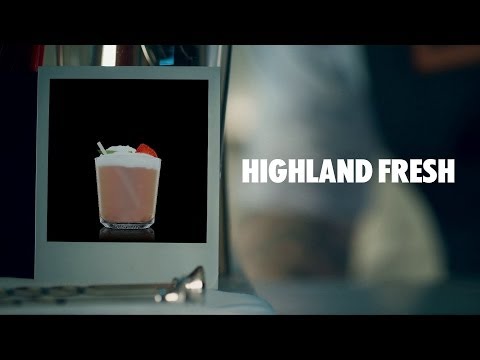 HIGHLAND FRESH DRINK RECIPE - HOW TO MIX