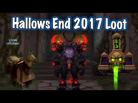 Jessiehealz - 2017 Hallow's End Tricky Treat Loot (World of Warcraft)