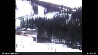 preview picture of video 'Hemsedal Begynnerløypa webcam time lapse 2010-2011'
