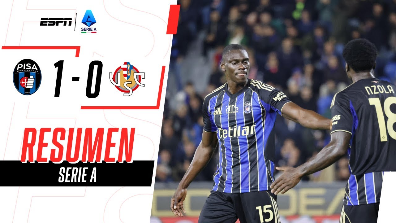 EL LOCAL PISÓ FUERTE Y SE QUEDÓ CON LOS TRES PUNTOS ANTE CREMONESE | Pisa 1-0 Cremonese | RESUMEN