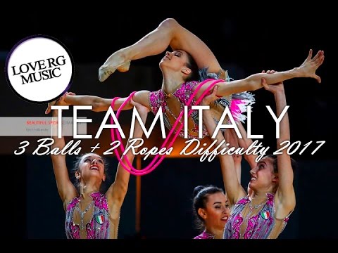 Team Italy 3 Balls + 2 Ropes Difficulty 2017