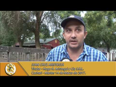 14-03-17 Nota Juan Cruz Aristegui - Hugo R. Aristegui y Cia S.R.L. - Cachari.