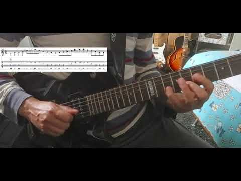 Frank Gambale 13ths Sweep Picking Arpeggios Lick (with tabs) - DP's Guitar Encyclopedia