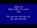 Shai - Baby I'm Yours (Lyrics)