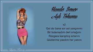 Hande Yener - Aşk Tohumu / Şarkı Sözleri (Lyrics)