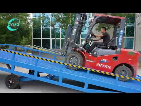DYMG Mobile loading ramp for container
