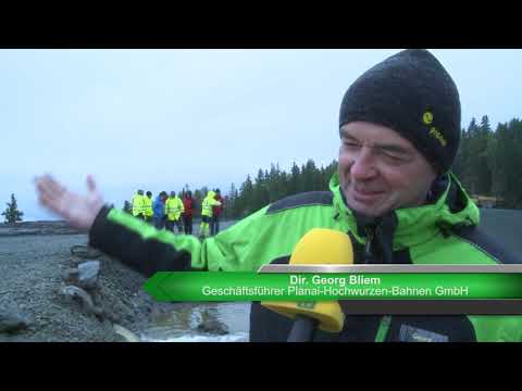 "Wasser Marsch" im Speicherteich Hochwurzen