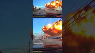 Dashcam captured moment UPS Flight 2976 crashed