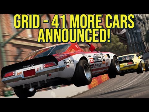 GRID // 41 MORE CARS ANNOUNCED!!!