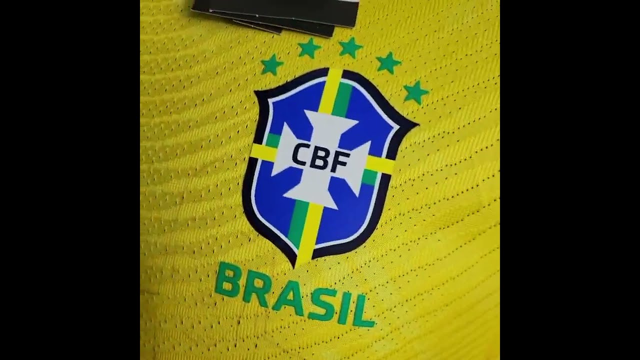 Camisa Seleção Brasilera 1º Linha Jogador Edição Cristo Redentor