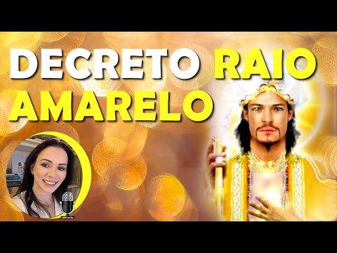 DECRETO E COMANDOS DO 2º RAIO AMARELO-DOURADO, SABEDORIA, ILUMINAÇÃO E DISCERNIMENTO, 852HZ.