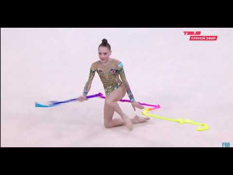 SARANTSEVA Anastasiya (UZB) Ribbon - Junior - 2021 MT Alina Cup