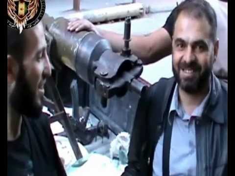 مقابلة مع قائد كتائب ثوار الغوطة الشرقية أثناء معركة السيطرة على البرج الطبي في مدينة دوما في ريف دمشق