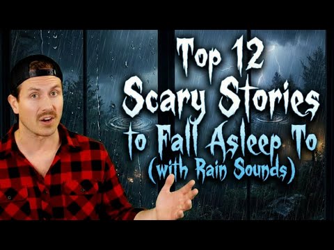 MrBallen:  Top 12   Scary Stories to Fall Asleep To (with Rain Sounds) | Black screen