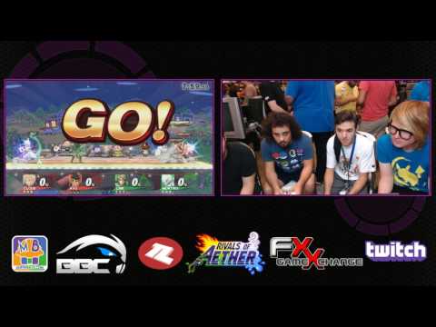 SW 141 - Denti + Kaze vs Hyrule Hero + Mew² - Losers Smash 4