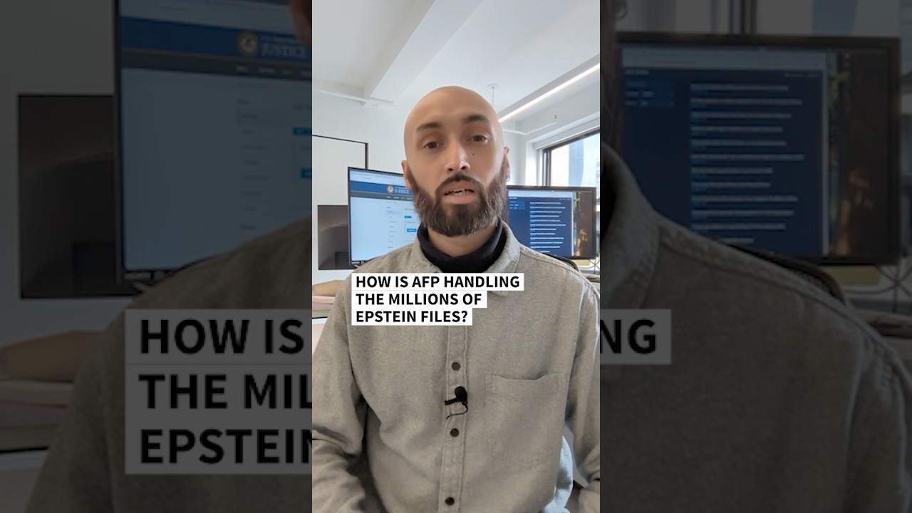 How are AFP's journalists handling the millions of Epstein files? | AFP