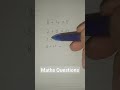 Maths Questions // Iq test