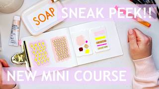 Sneak Peek: NEW Mini Online Course | Colour Palette #mixedmedia