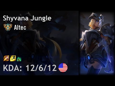 Shyvana Jungle vs Lee Sin - Altec - NA Challenger Patch 6.21