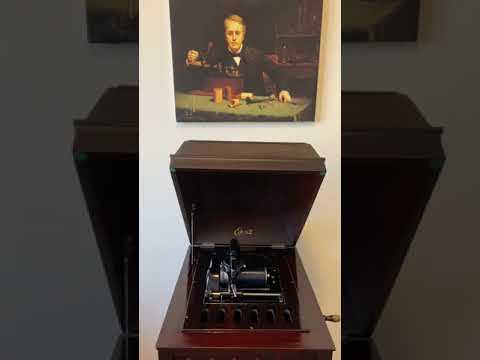 Edison blue amberol cylinder 1949 - Come Josephine in my Flying Machine by Ada Jones & Billy Murray