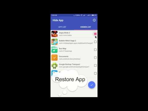 Hide Application Video