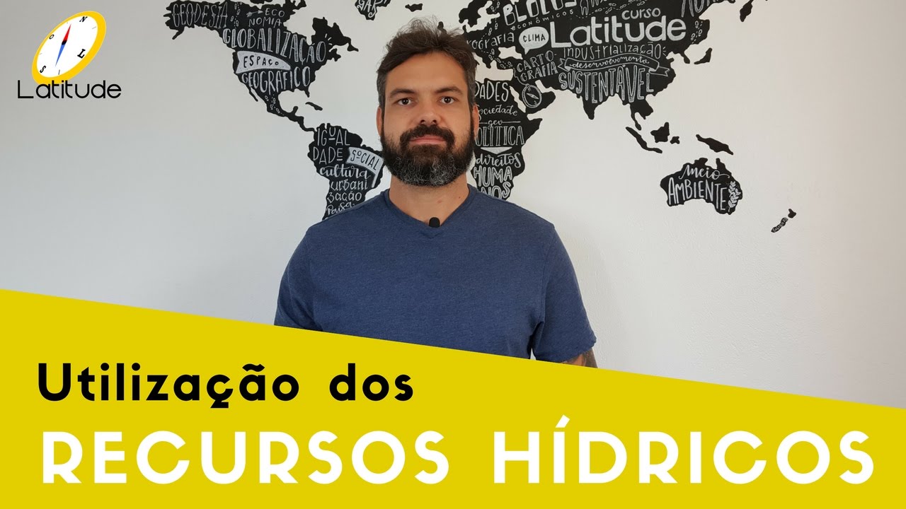 Utilização dos recursos hídricos