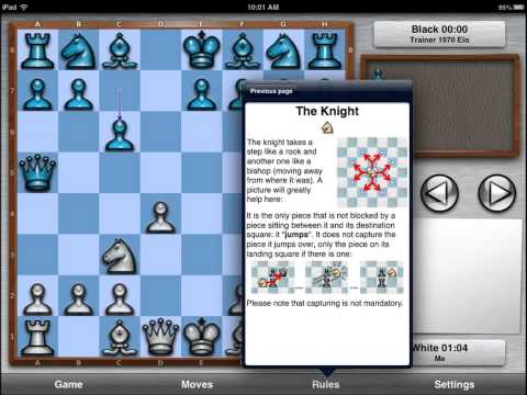 Chess Pro with Coach for iPad & iPhone Review: Chess Trainer for iOS - YouTube