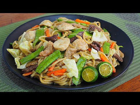THE BEST PANCIT CANTON RECIPE