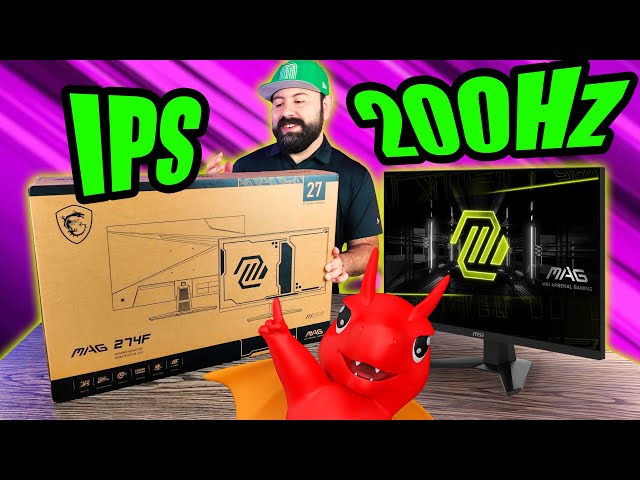 Vídeo relacionado con MSI mag 275CF X24 de 27" Monitor Gaming FHD 1500R, 1920 x 1080 Rapid VA, 240 Hz, 0,5 ms, Compatible con HDR, Eye-Care, HDMI 2.0b, DP 1.2a, sin Marco, inclinación Ajustable, Montaje Vesa, Negro