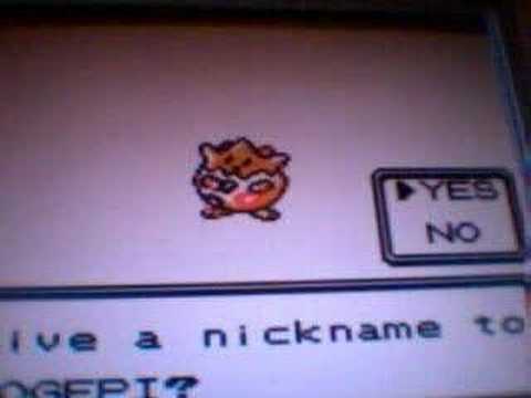 Pokemon Silver 3 Hatching Togepi