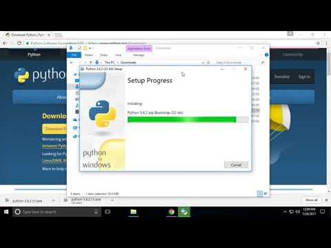 How to Install Python 3.6.2 in Windows 10