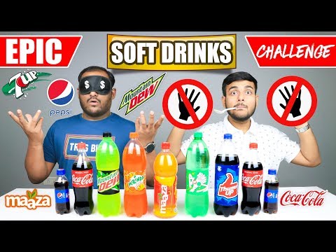 EPIC SOFT DRINKS CHALLENGE | Cold Drinks Competition | Food Challenge Video