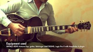 Video thumbnail for Autumn Leaves - Standard Jazz - Ibanez AG95 guitar by Giuseppe Scuderi