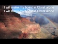 I Will Boast lyrics Paul Baloche