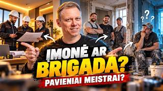 🤯 FIRMA, BRIGADA AR MEISTRAS?