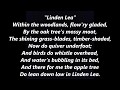 LINDEN LEA Lee VAUGHN WILLIAMS Lyrics Words text trending Sing Along Song