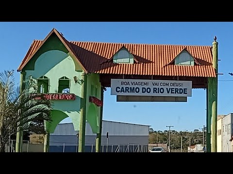 Giro em Carmo do Rio Verde. Passando pelo Lago. Se escreva e compartilhe.