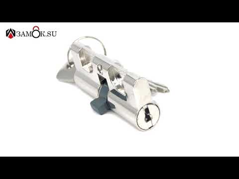 Артикул 0284 Личинк замка, цилиндровый механизм 70 мм ключ-ключ, 4 ключа в комплекте