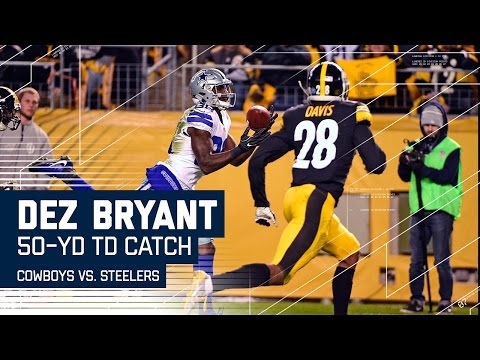 Dak Prescott's 50-Yard TD Bomb to Dez Bryant! | Cowboys vs. Steelers | NFL