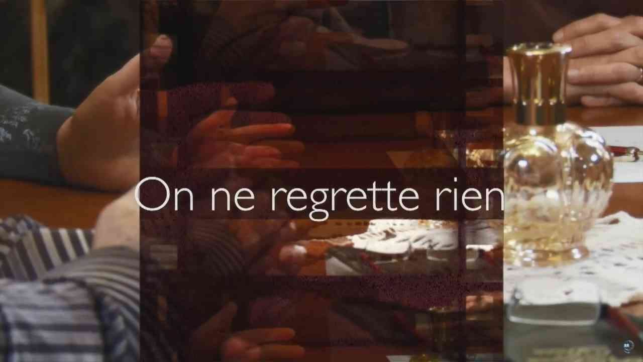 On ne regrette rien. - VÉCU