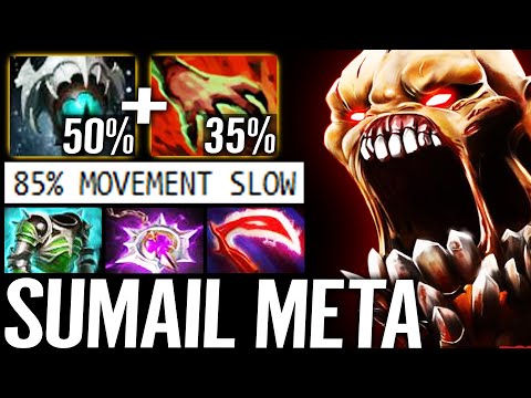 🔥 SUMAIL META 85% MS Slow WTF Lifestealer Eye Of Skadi Super Strong Carry Late Game 7.29 Dota 2 Pro