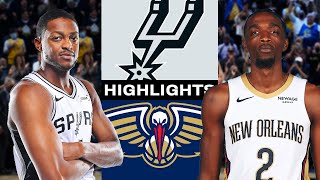 De'Aaron Fox - Victor Wembanyama - San Antonio Spurs - Trey Murphy III - New Orleans Pelicans
