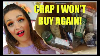 CRAP I WON'T BUY AGAIN! JUNE MAKEUP EMPTIES
