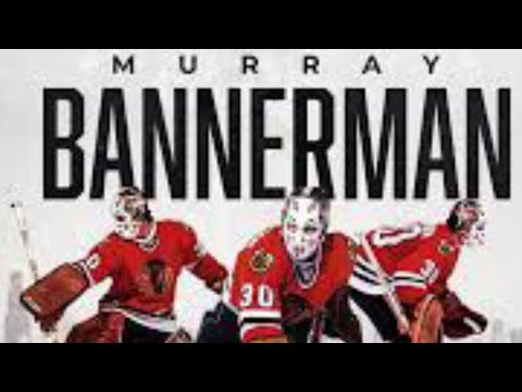 Chicago Blackhawk legendary goaltender Murray Bannerman,talks about his career  "Angles & Attitudes
